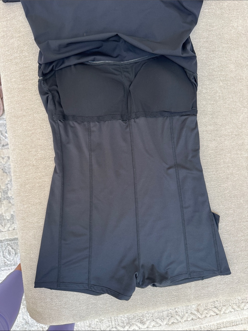 Altar'd State Black Double-Strap Athletic Dress - Picture 2 of 7